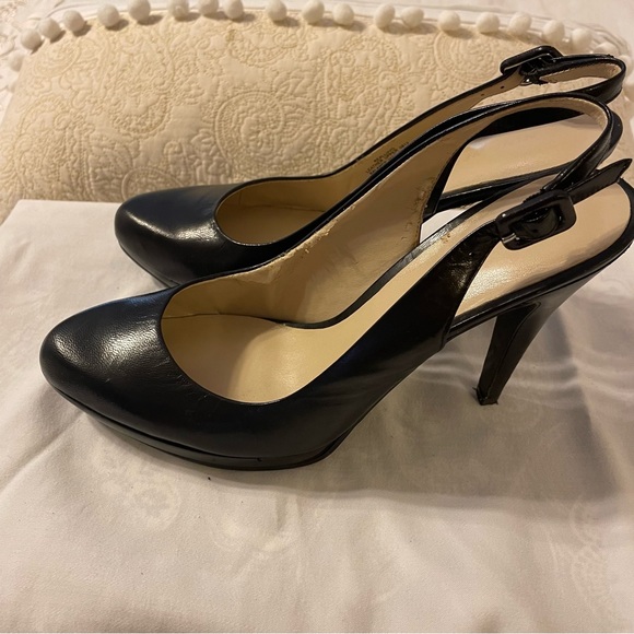 Nine West “Realluvo” Swing-back High Heel in Black, Women’s Size 8M - Picture 4 of 16